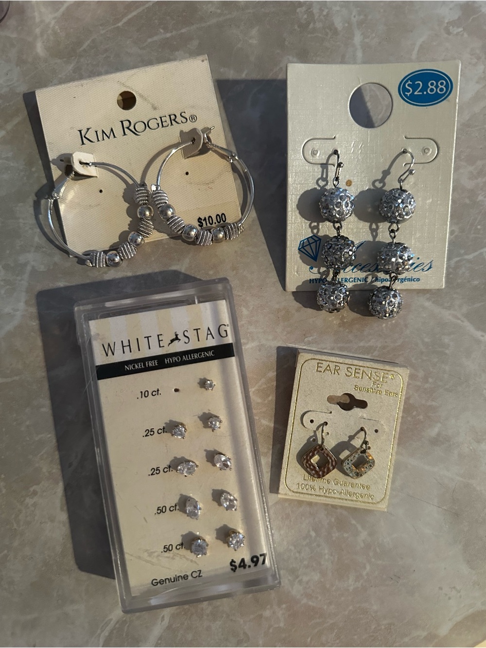 Vintage Earring Bundle 4pc